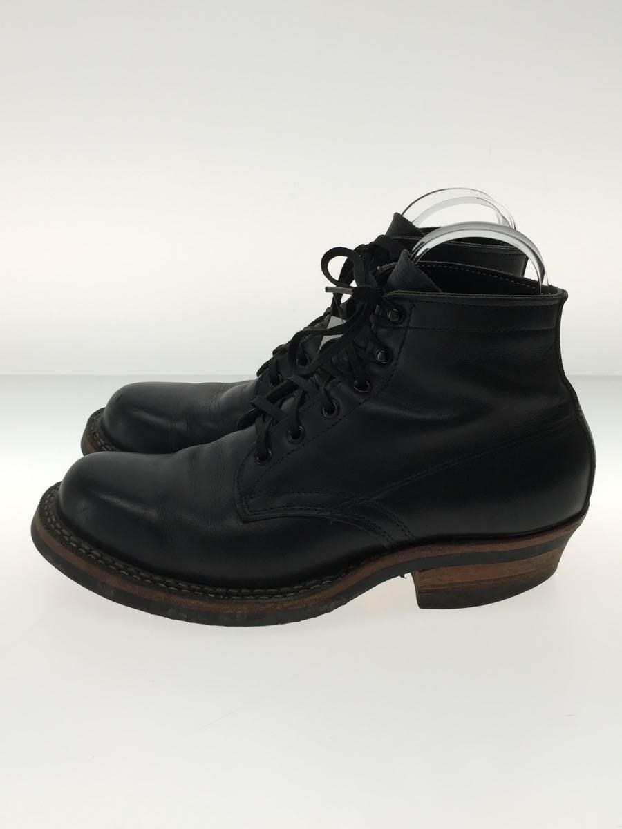 【中古】WHITE’S BOOTS◆ブーツ/--/BLK/レザー【シューズ】