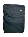 【中古】SAMSONITE◆トラベルキャリー/ポリエステル/BLK/無地【バッグ】