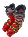 【中古】salomon◆スキーブーツ/24.5cm/RED/アダルト【スポーツ】
