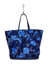 【中古】LOUIS VUITTON◆ノエフルMM_イカットフラワー_BLU/ナイロン/BLU【バッグ】(4)