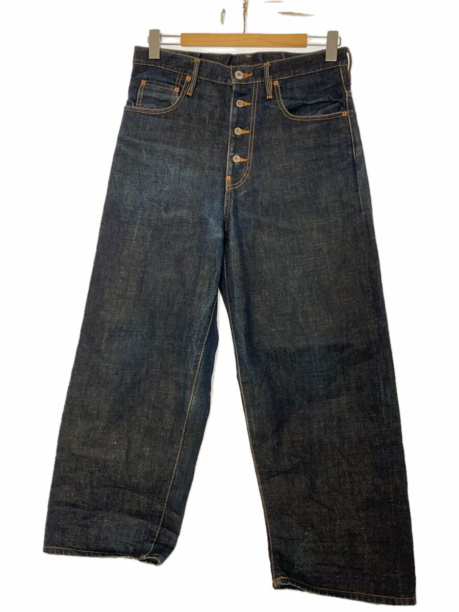 【中古】SUGARHILL◆クラシックデニムパンツ/CLASS02/ボタンフライ/セルビッチ/インディゴ/34【メンズウェア】