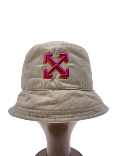 【中古】OFF-WHITE◆バケットハット/--/コットン/CRM/メンズ/OWLB021S23FAB001【服飾雑貨他】 【中古】OFF-WHITE◆バケットハット/--/コットン/CRM/メンズ/OWLB021S23FAB001【服飾雑貨他】