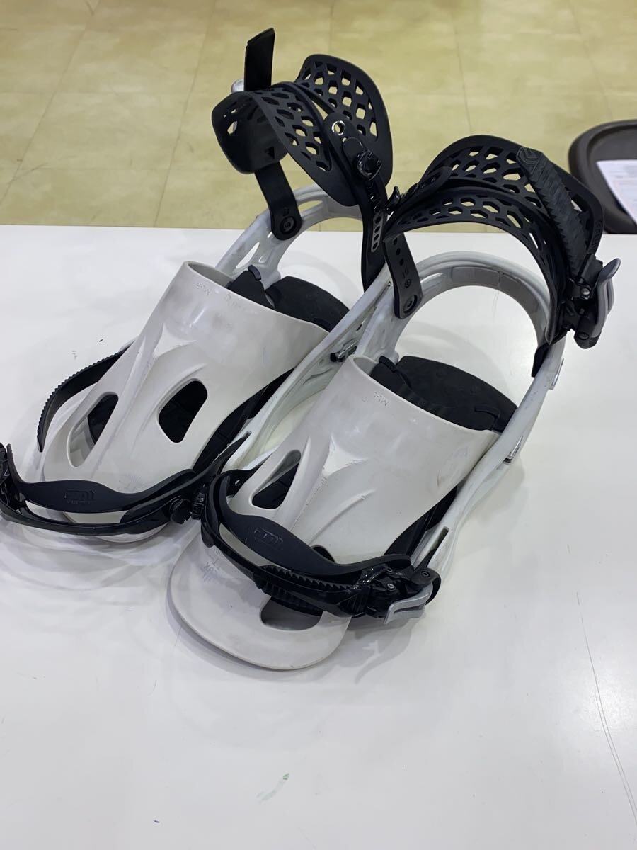 【中古】FLUX◆スノーボードバインディング/--/WHT【スポーツ】