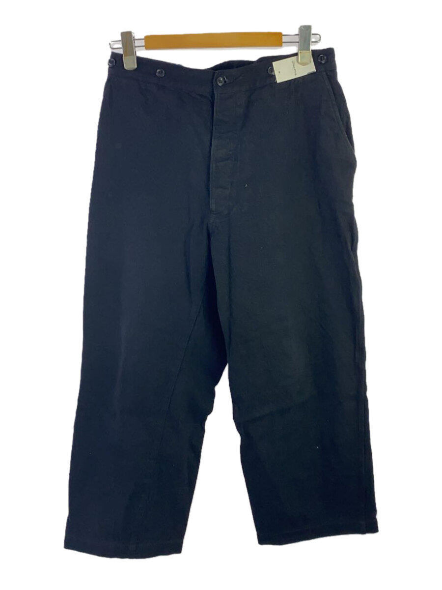 【中古】COMOLI◆ボトム/3/コットン/BLK/B01-03002【メンズウェア】