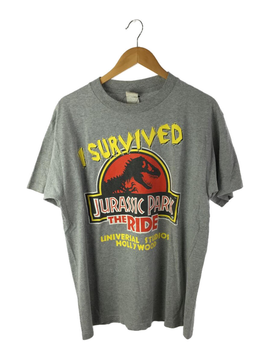 【中古】JURASSICPARK/90s/L/コットン/GRY【メンズウェア】