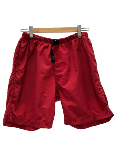 【中古】SEQUEL◆ショートパンツ/M/ナイロン/RED/無地【メンズウェア】 【中古】SEQUEL◆ショートパンツ/M/ナイロン/RED/無地【メンズウェア】