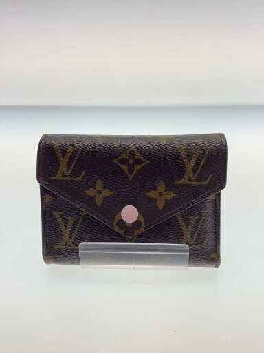 【中古】LOUIS VUITTON◆ポルト・フォイユ・ヴィクトリーヌ_モノグラム・キャンバス_BRW_ローズバレリーヌ/BRW/M62360【服飾雑貨他】 【中古】LOUIS VUITTON◆ポルト・フォイユ・ヴィクトリーヌ_モノグラム・キャンバス_BRW_ローズバレリーヌ/BRW/M62360【服飾雑貨他】