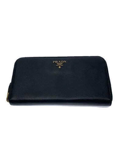 【中古】PRADA◆長財布/レザー/BLK/メンズ【服飾雑貨他】 【中古】PRADA◆長財布/レザー/BLK/メンズ【服飾雑貨他】