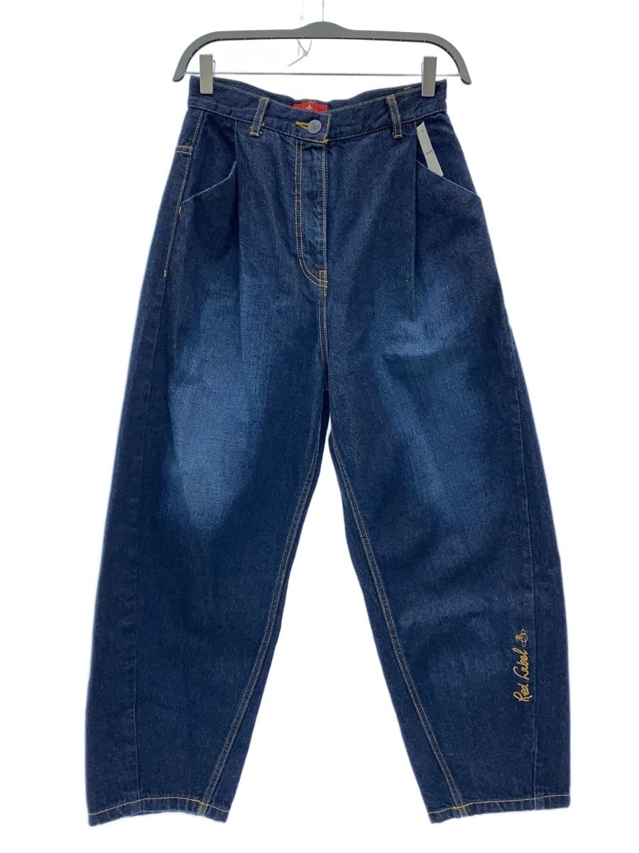 Vivienne Westwood RED LABEL◆ボトム/M/デニム/NVY/無地//