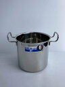 【中古】宮崎製作所◆鍋/GEO-21D/両手深型鍋/21cm/IH対応/GEO PRODUCT/オールステンレス【キッチン用品】