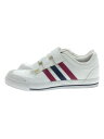 【中古】adidas◆ローカットスニーカー/24cm/WHT/フェイクレザー/G62229【シューズ】