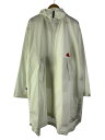 【中古】adidas◆ダストコート/XL/ポリエステル/クリーム/無地/hn1943【メンズウェア】