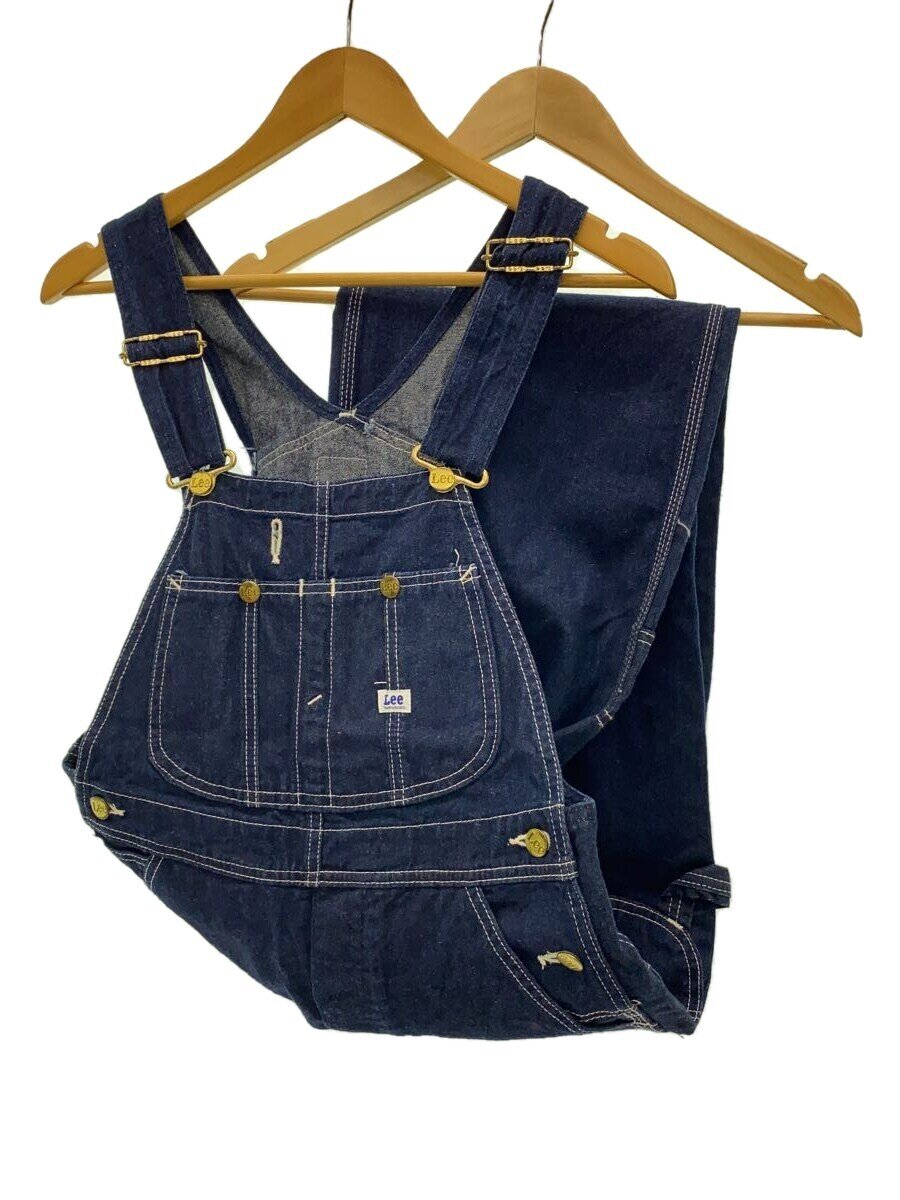 【中古】Lee◆オーバーオール/28/コットン/BLU【メンズウェア】
