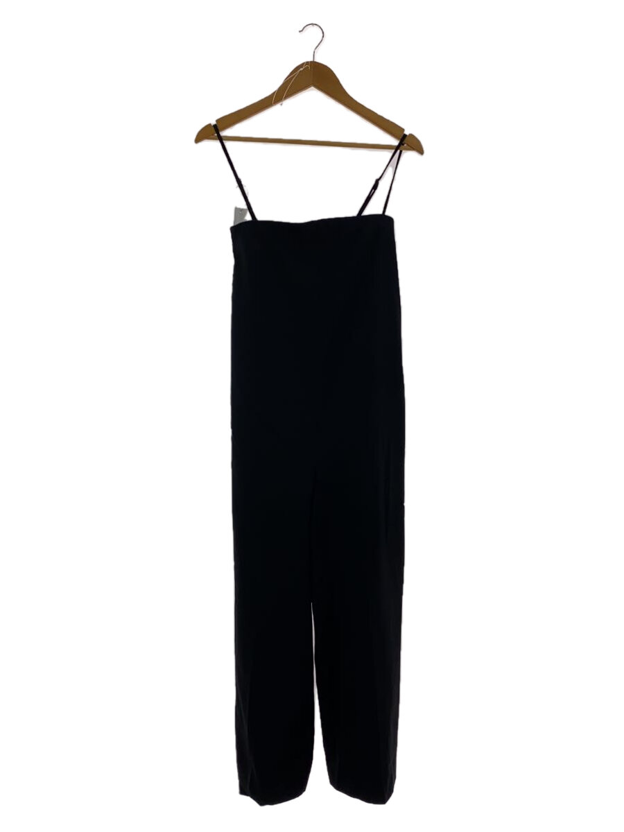 【中古】Mila Owen◆24SS/2WAYストラップ付ベアオールインワン/0/ポリエステル/BLK/無地/09WF0241081【レディースウェア】