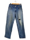 【中古】Levi’s◆バギーパンツ/32/デニム/インディゴ/00s/00年製造【メンズウェア】