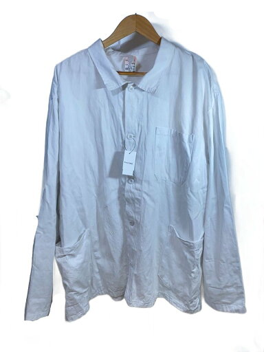 【中古】EURO VINTAGE◆kapo-odevy/カバーオール/コットン/WHT/無地【メンズウェア】 【中古】EURO VINTAGE◆kapo-odevy/カバーオール/コットン/WHT/無地【メンズウェア】