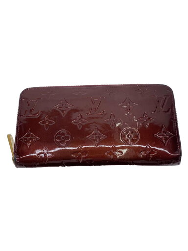 【中古】LOUIS VUITTON◆ジッピー・ウォレット_モノグラム・ヴェルニ_BRD/エナメル/M93522/汚れ・擦れ有【服飾雑貨他】 【中古】LOUIS VUITTON◆ジッピー・ウォレット_モノグラム・ヴェルニ_BRD/エナメル/M93522/汚れ・擦れ有【服飾雑貨他】