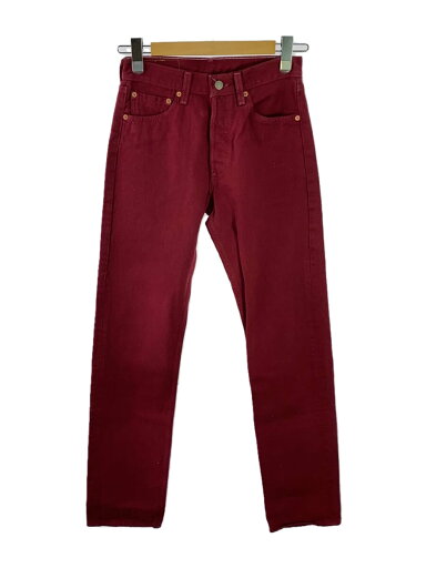 【中古】Levi’s◆米国製/ボタン裏553/ボトム/28/デニム/レッド/赤/501【メンズウェア】 【中古】Levi’s◆米国製/ボタン裏553/ボトム/28/デニム/レッド/赤/501【メンズウェア】