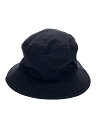 【中古】ALLEGE◆ハット/--/ナイロン/BLK/無地/メンズ/al19s-ac01/ブラック【服飾雑貨他】