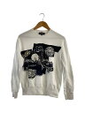 【中古】CHANEL◆20SS/COCO GRAFFITI CREWNECK SWEスウェット/M/コットン/WHT/P63298K48933【レディースウェア】(4)