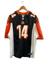 【中古】NIKE◆フットボールシャツ/Cincinnati Bengals/アンディ・ダルトン/XXL/ポリエステル/BLK【メンズウェア】