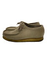 【中古】Clarks◆シューズ/26cm/GRY/スウェード【シューズ】(4)