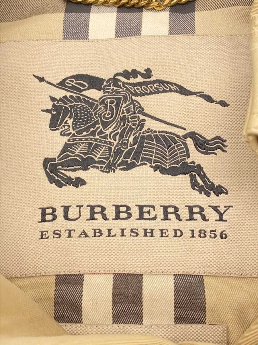 中古 BURBERRY トレンチコート UK10 ピーチスキン コットン BEG 無地 THE WESTMINSTER ホースマ jumblestore-38221913 2nd STREET 楽天市場店 サンプル画像3