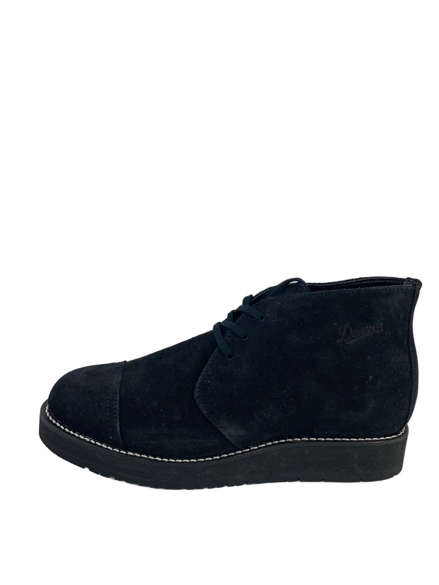 【中古】Danner◆18AW/POSTMAN/チャッカブーツ/US8/BLK/D214312//【シューズ】