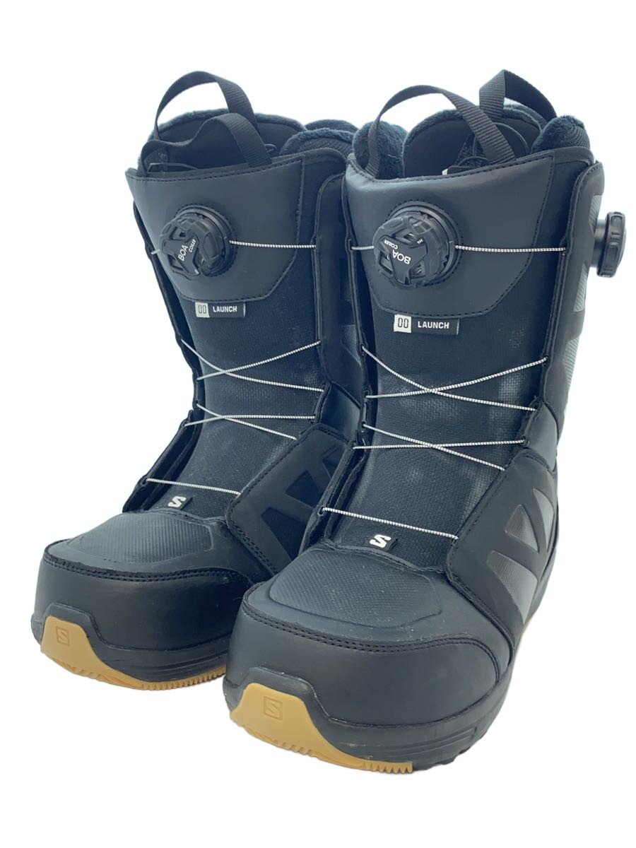 SALOMON スノーボードブーツ 黒/赤中古品 SALOMON スノーボードブーツ 黒/赤中古品 SALOMON スノーボード