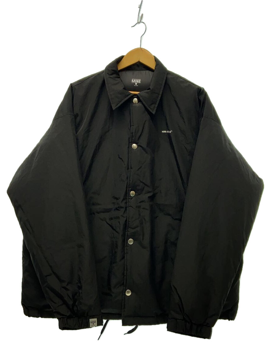 【中古】MINE USA/DOWN COACHES JACKET/4/ナイロン/BLK/無地//【メンズウェア】