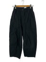 【中古】HARVESTY◆サーカスファティーグパンツ/1/コットン/BLK/A12101-7【レディースウェア】