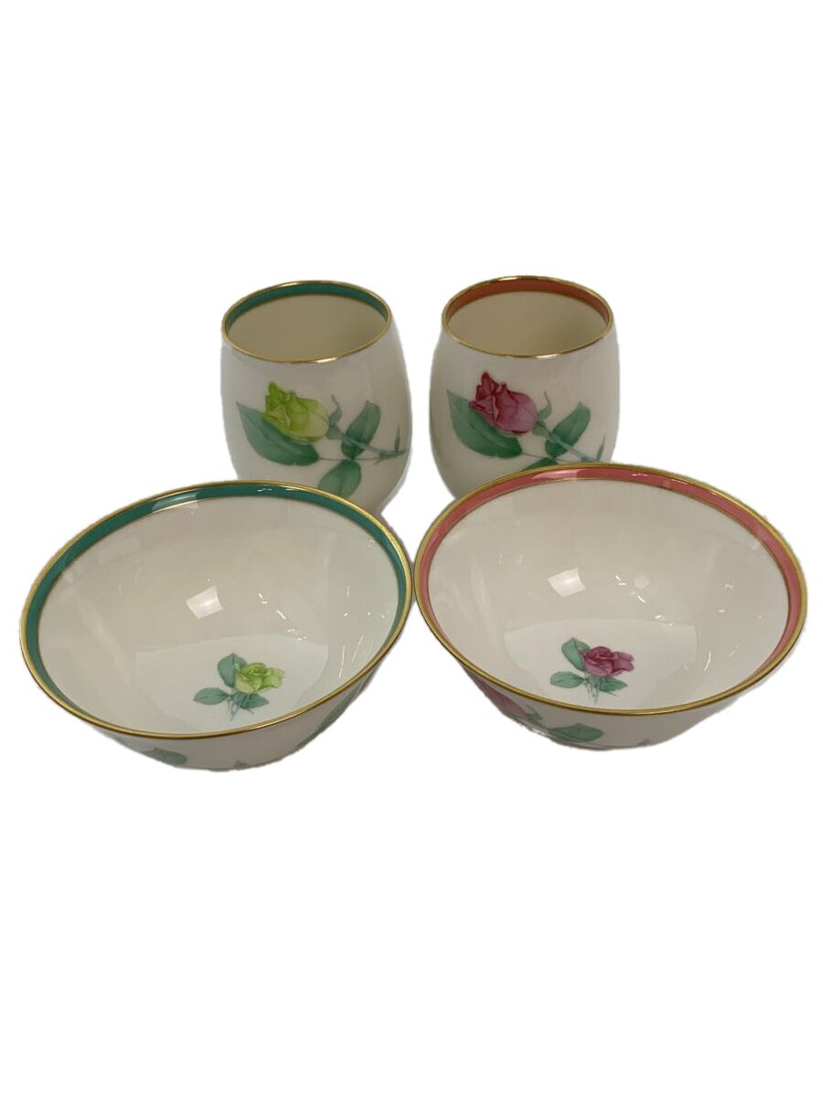 【中古】香蘭社◆湯呑/4点セット【キッチン用品】