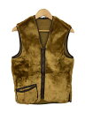 【中古】Barbour◆ベスト/34/アクリル/BRW/無地/232MLI0004【レディースウェア】