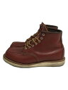 【中古】RED WING◆RED WING◆ブーツ/25.5cm/BRW/8875/6 CLASSIC MOC/21年製/犬タグ【シューズ】