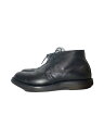 【中古】Alden◆チャッカブーツ/US7.5/BLK/レザー/1233//【シューズ】