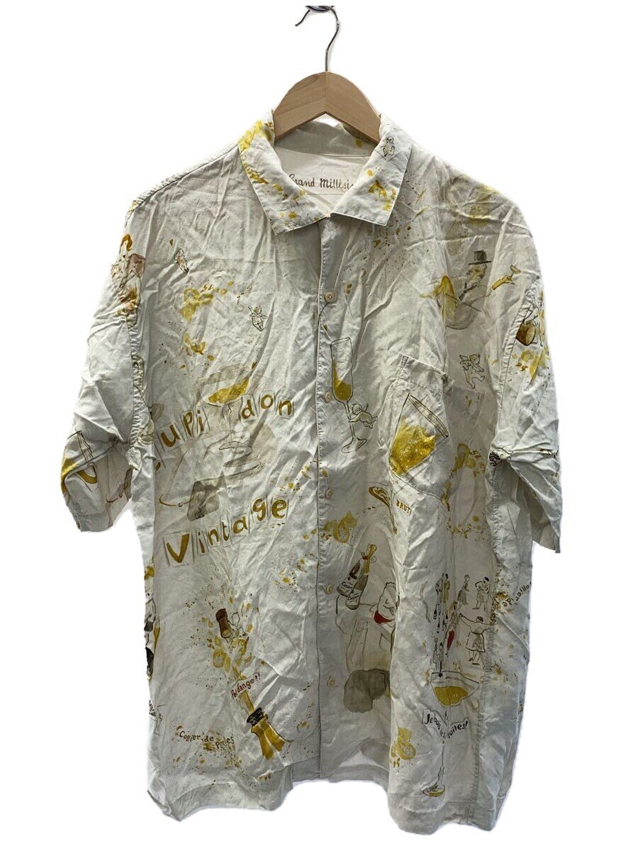 【中古】Porter Classic◆ALOHA SHIRT CUPIDON/半袖シャツ/L/レーヨン/BEG/総柄【メンズウェア】