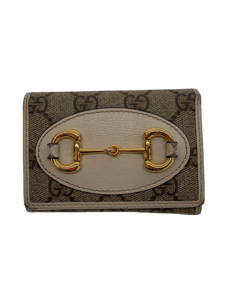 【中古】GUCCI◆2つ折り財布/レザー/レディース/644462・562600【服飾雑貨他】