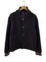 【中古】STONE ISLAND◆カーディガン(厚手)/M/ウール/BRD//【メンズウェア】