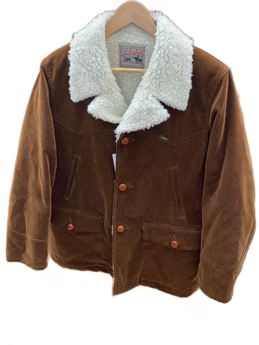 【中古】Lee◆CORDUROY RANCH COAT/STORM RIDER/S/コットン/BRW/LB0409【メンズウェア】