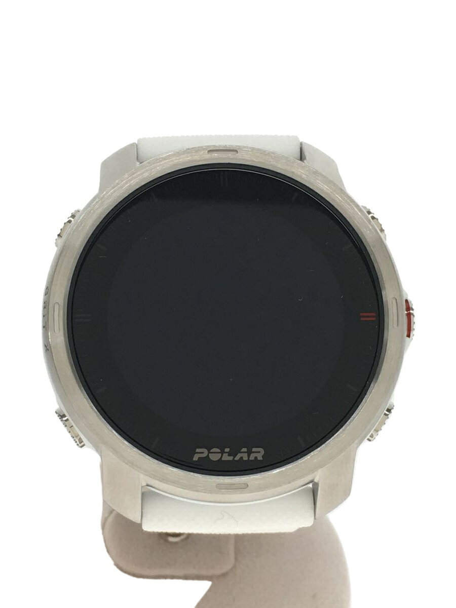 【中古】POLAR◆スマートウォッチ/デジタル/--/BLK/WHT【服飾雑貨他】