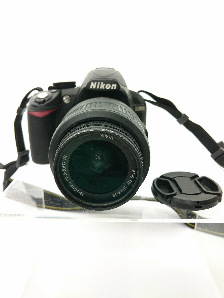 【中古】Nikon◆Nikon/デジタル一眼カメラ D3100 200mmダブルズームキット ブラック /2011年式【カメラ】