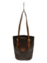 【中古】CELINE◆トートバッグ/PVC/BRW【バッグ】