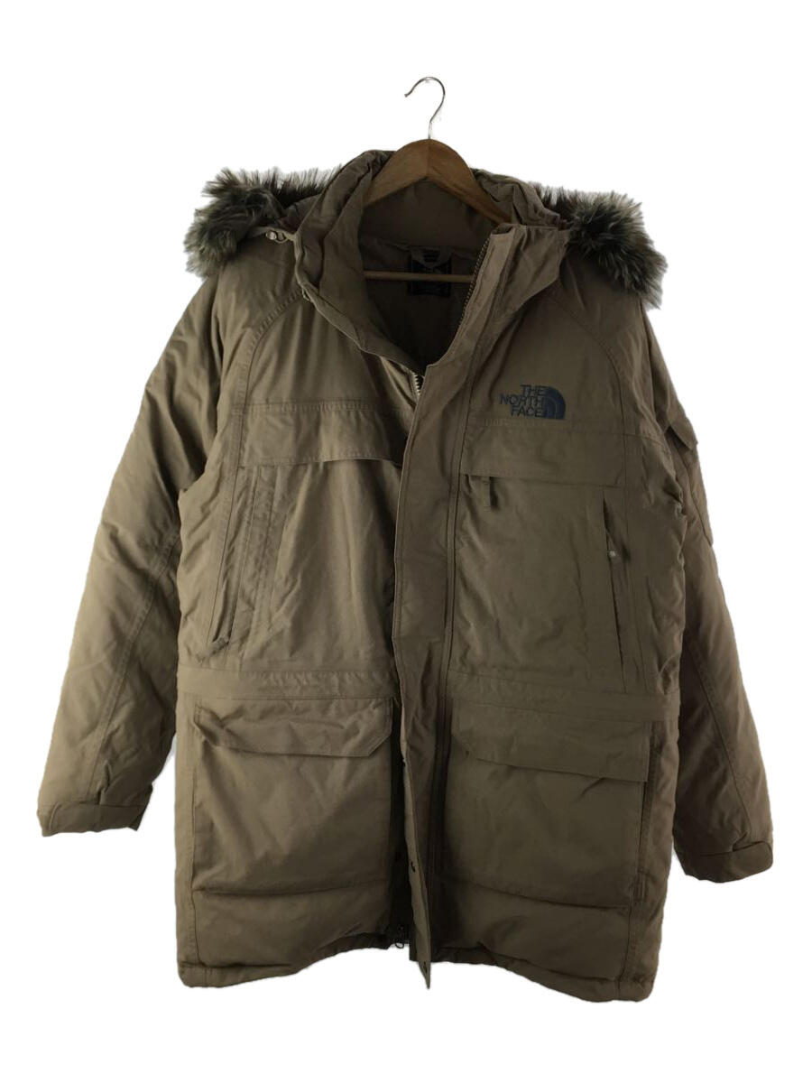 【中古】THE NORTH FACE◆ダウンジャケット/M/ナイロン/BRW/ND01609【メンズウェア】