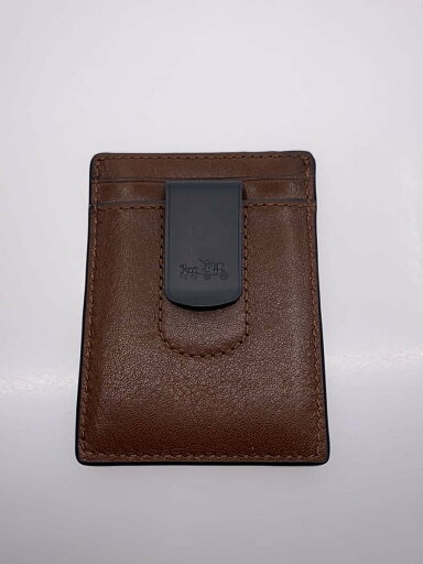 【中古】COACH◆パスケース/レザー/BRW/メンズ【服飾雑貨他】 【中古】COACH◆パスケース/レザー/BRW/メンズ【服飾雑貨他】