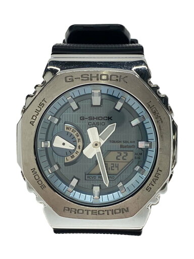 【中古】CASIO◆クォーツ腕時計/デジアナ/BLU/BLK/GBM-2100【服飾雑貨他】 【中古】CASIO◆クォーツ腕時計/デジアナ/BLU/BLK/GBM-2100【服飾雑貨他】