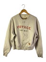 【中古】KHOKI◆23SS/VYG cardigan/23ss-t-04/ヴォヤージュカーディガン/スウェット/3/GRY【メンズウェア】