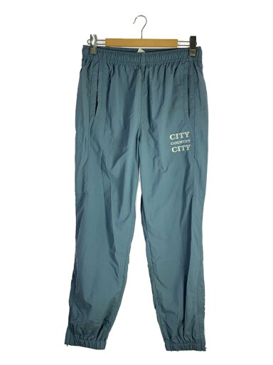 【中古】CITY COUNTRY CITY◆22SS/EMBROIDERED LOGO NYLON PANTS/ボトム/M/ナイロン/BLU/CCC-P001【メンズウェア】 【中古】CITY COUNTRY CITY◆22SS/EMBROIDERED LOGO NYLON PANTS/ボトム/M/ナイロン/BLU/CCC-P001【メンズウェア】