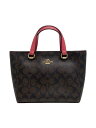 【中古】COACH◆ショルダーバッグ/--/BRW/総柄/CA613【バッグ】
