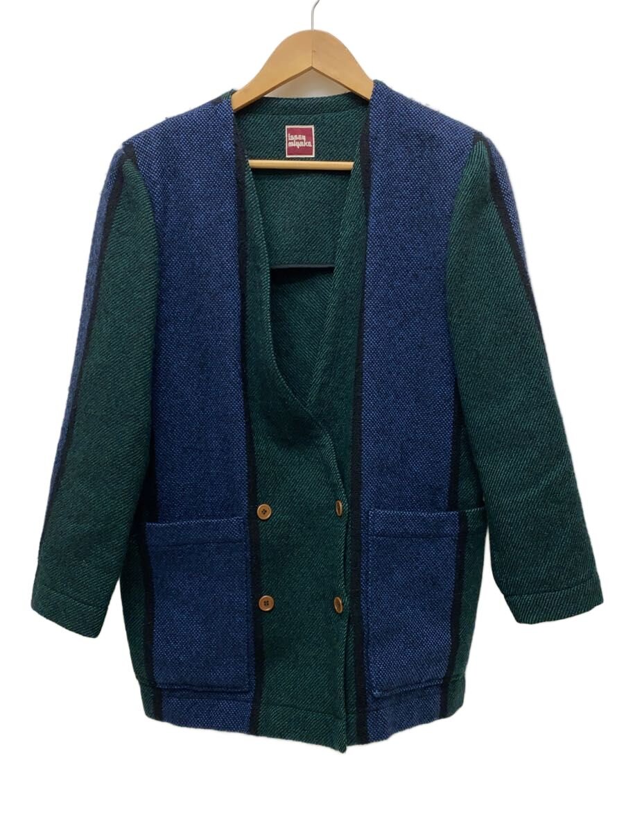 【中古】ISSEY MIYAKE◆ジャケット/--/ウール/NVY/mn34530/9/70s【メンズウェア】
