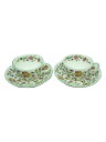【中古】Minton◆カップ&ソーサー/4点セット/WHT/HADHAL00129/HADDON HALL/2客セット【キッチン用品】